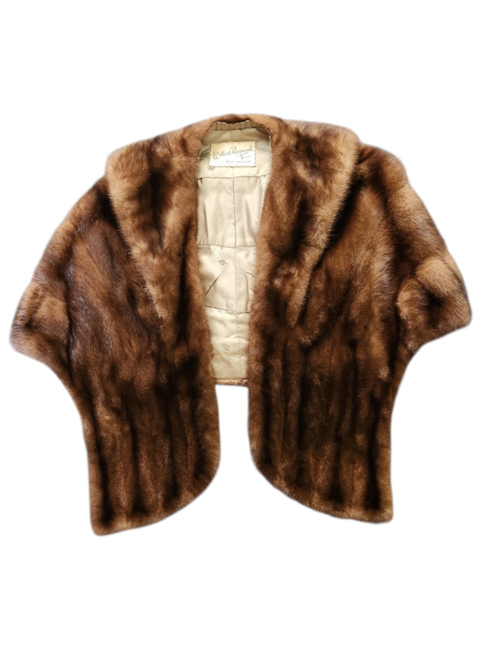 Willard-Raymond Vintage Fur Shawl
